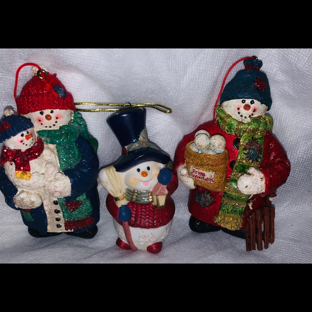 3 Christmas Ornaments
